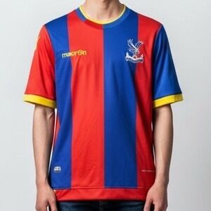 Macron Crystal Palace 2015-16 Home Jersey Wickham 21 Mens Medium Soccer